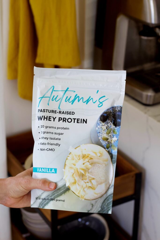 autumn's vanilla protein powder