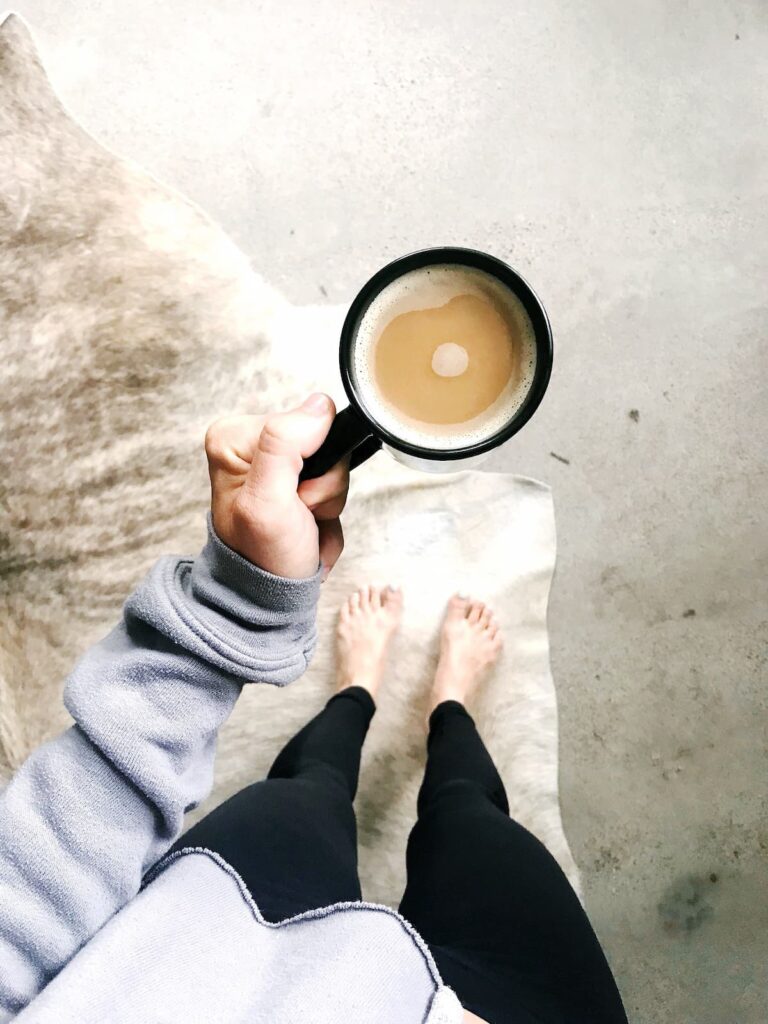 keto coffee in a mug