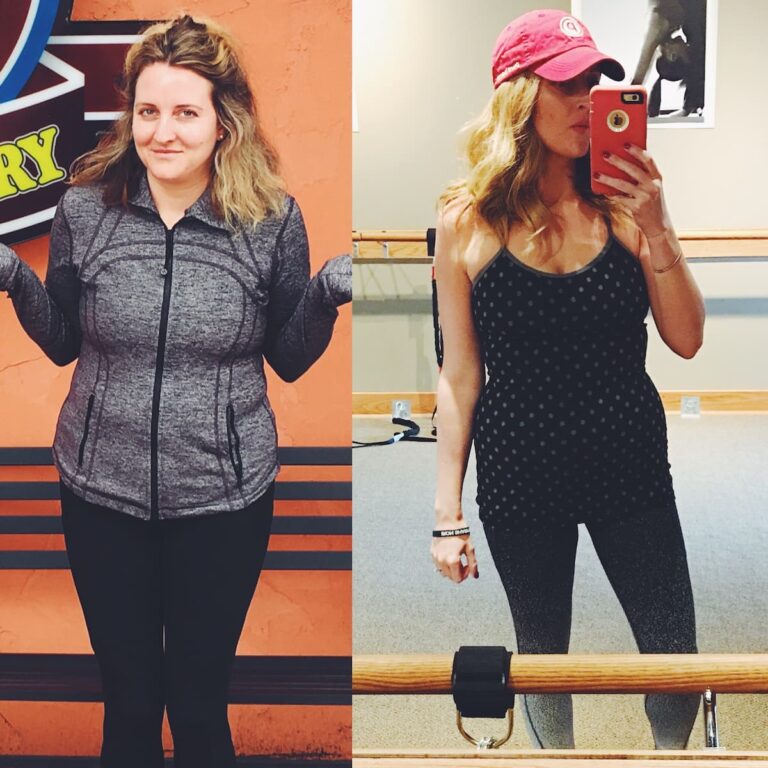 intermittent fasting weight loss before and after