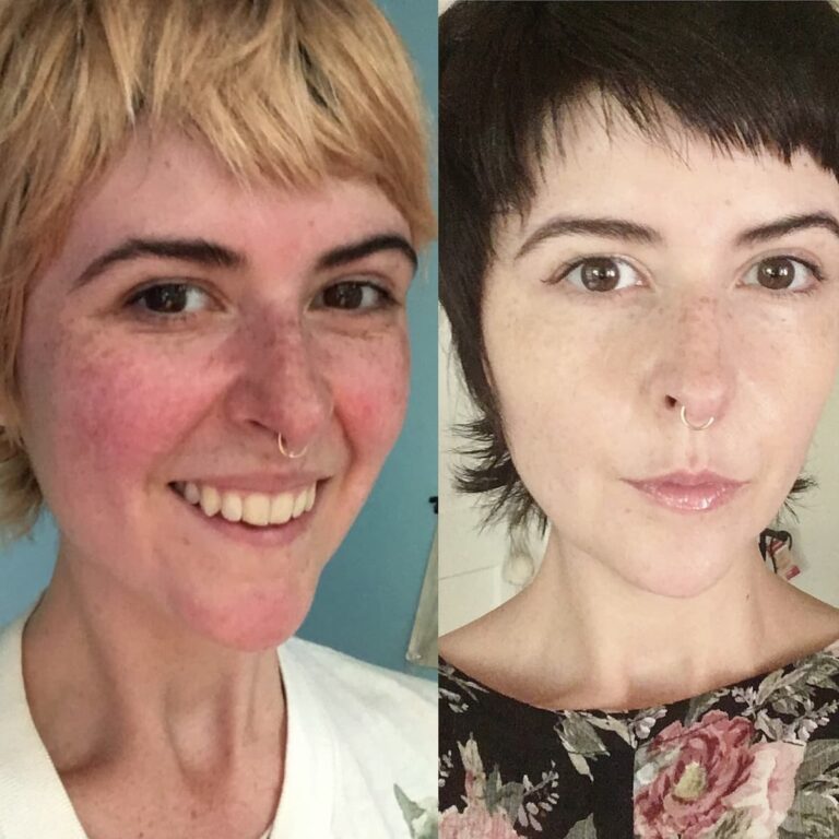 andrea before and after