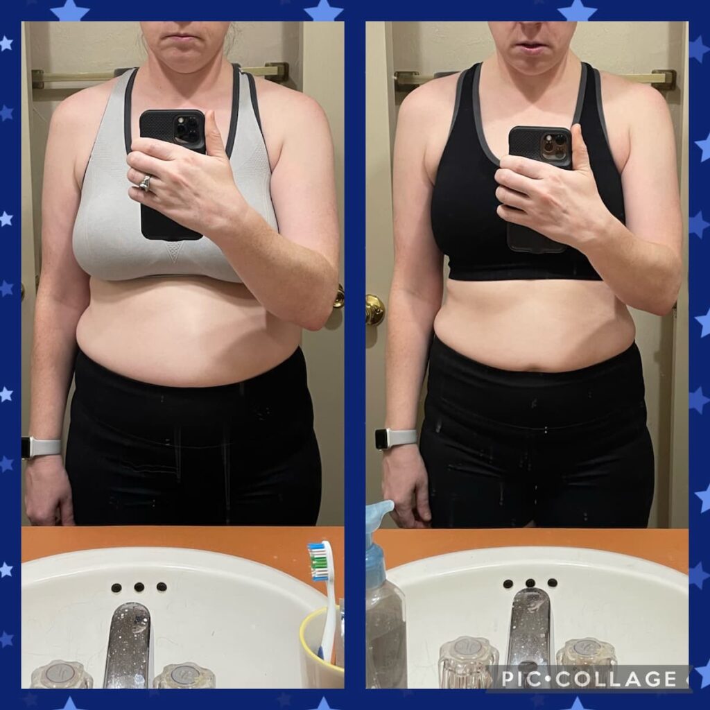 kristin weight loss results