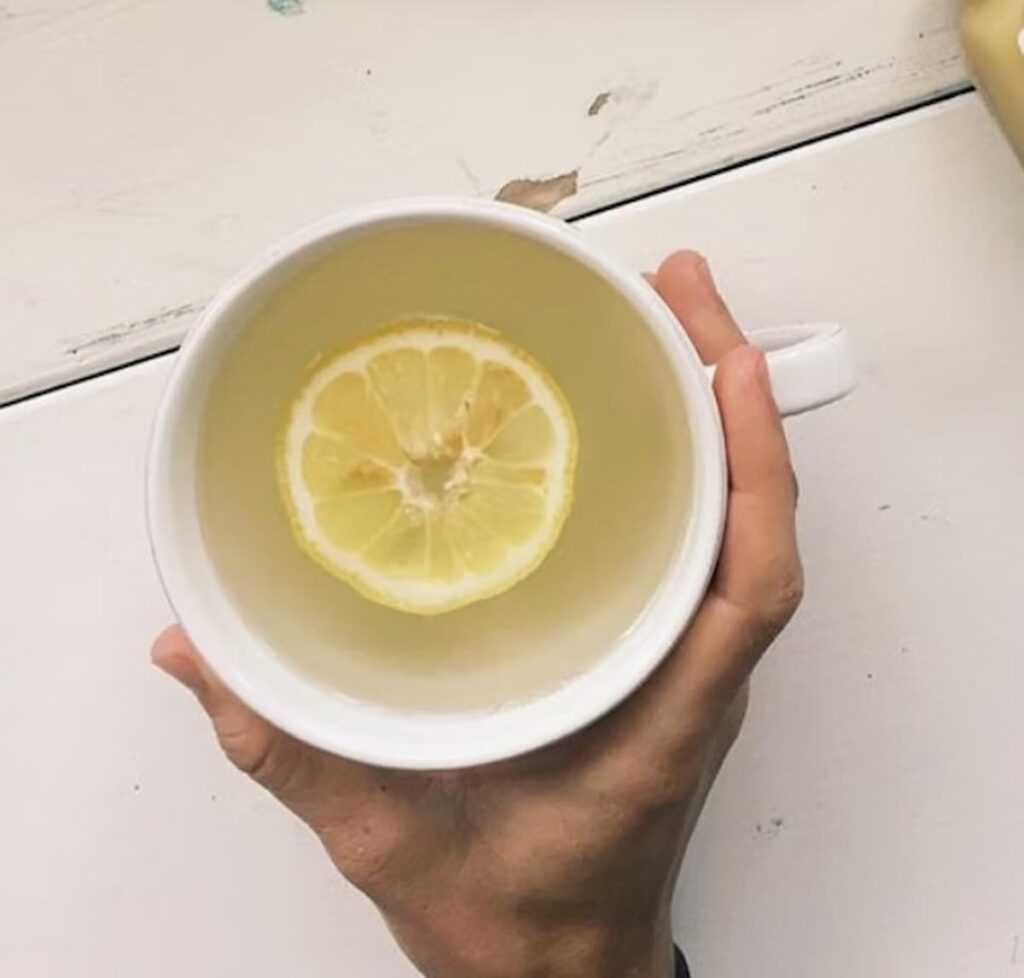 ginger lemon tea