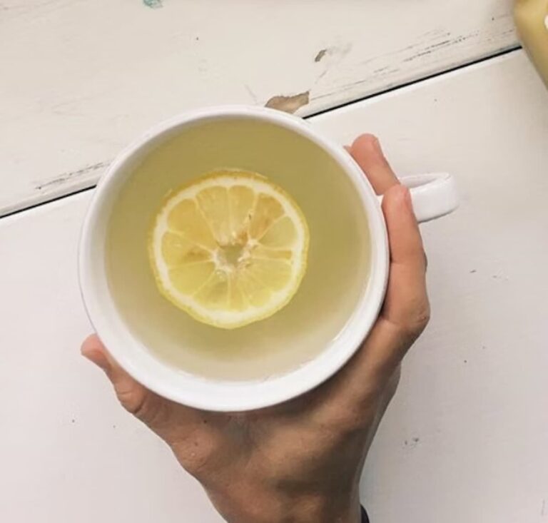 ginger lemon tea
