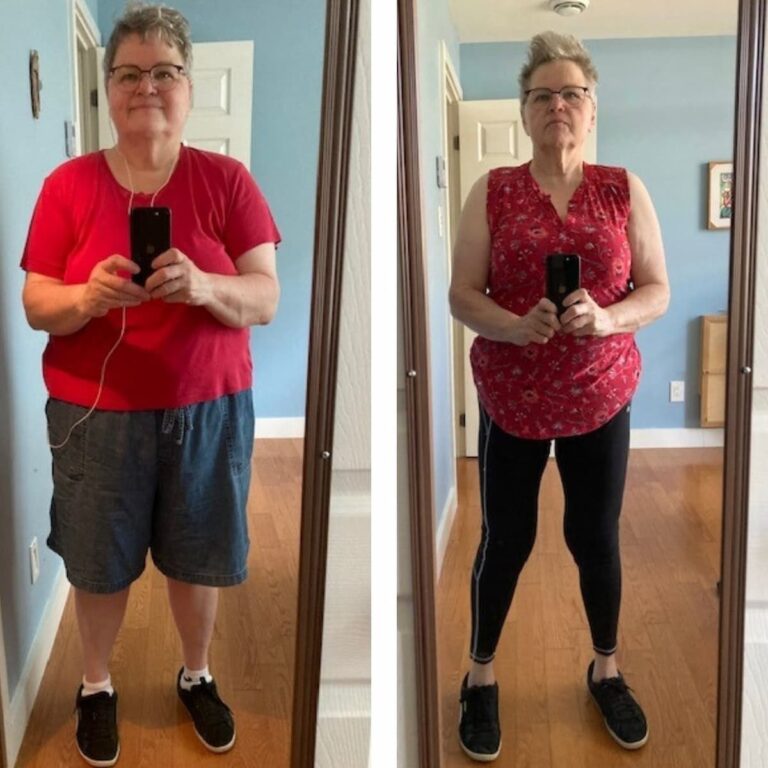 guylaine intermittent fasting weight loss result