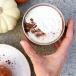 superfood hot chocolate in a mug
