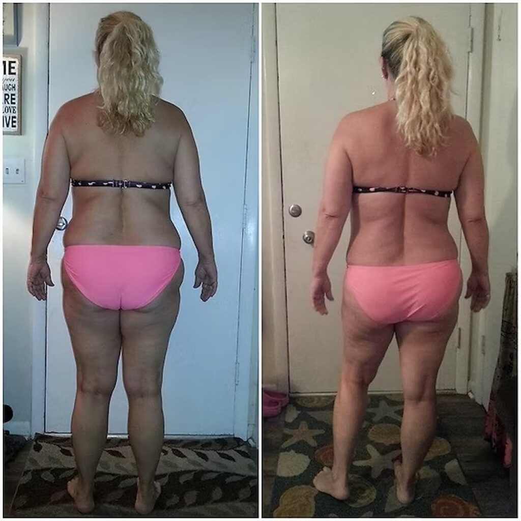 intermittent fasting before and after weight loss results