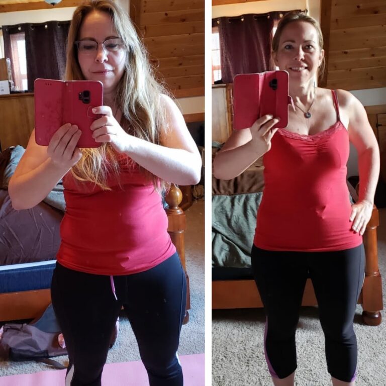 candice weight loss results