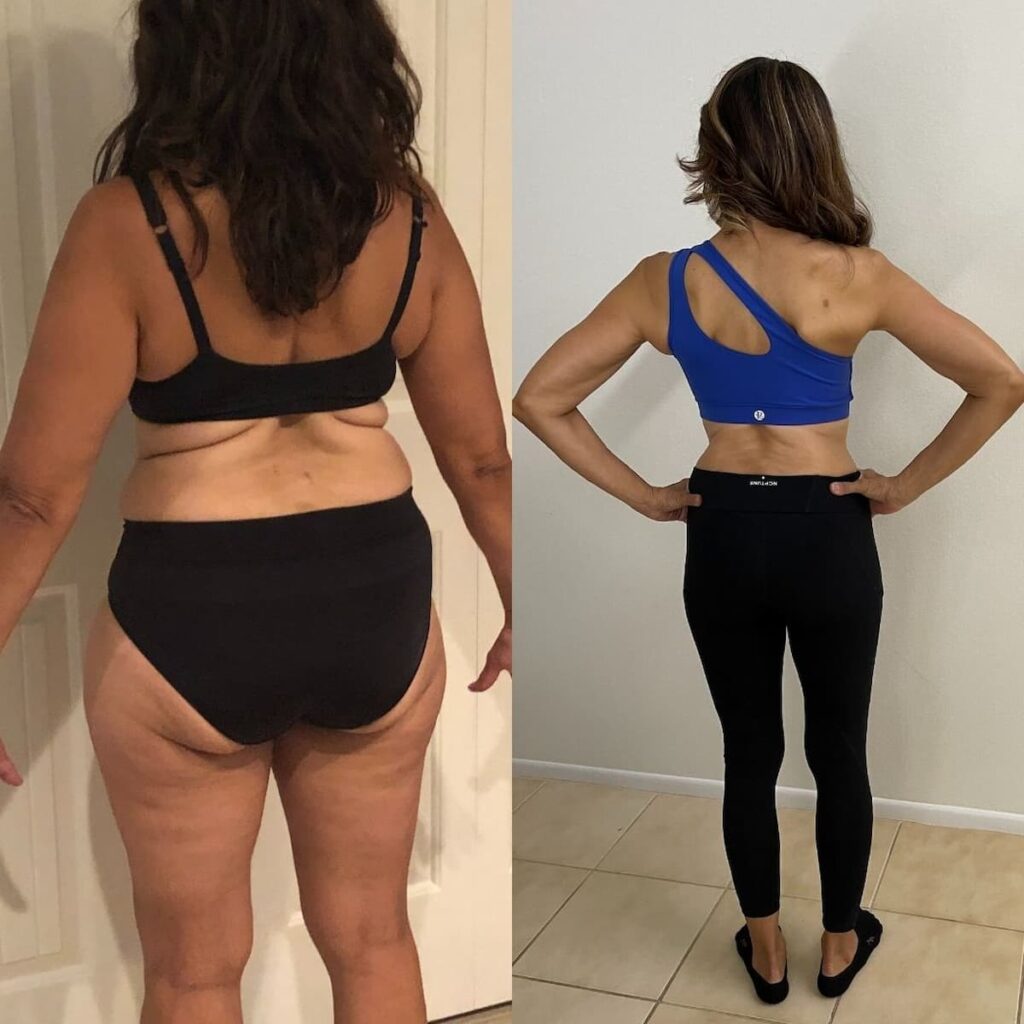 jeannette before and after intermittent fasting results