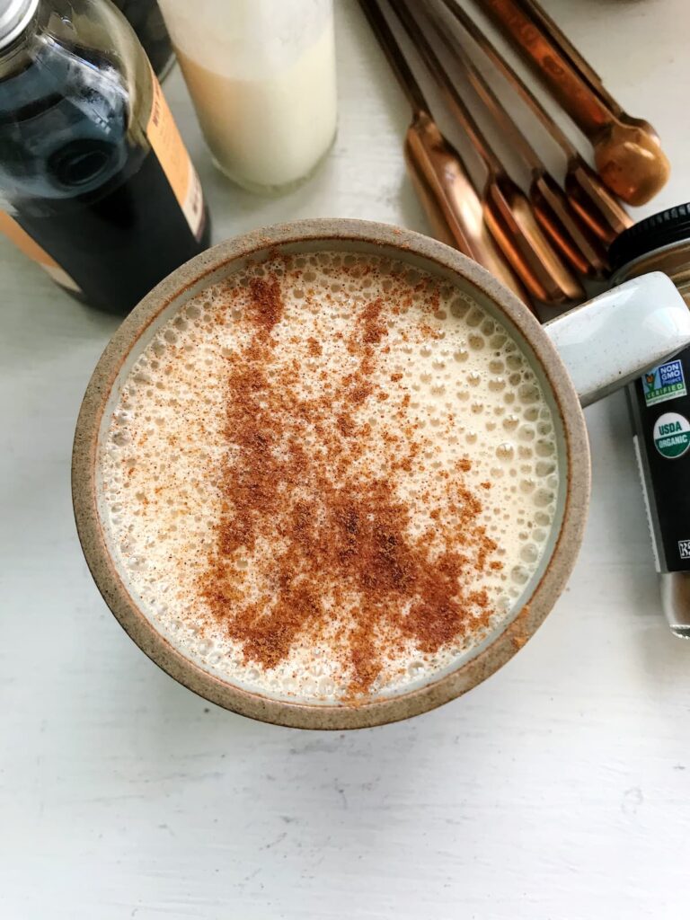 cinnamon vanilla latte