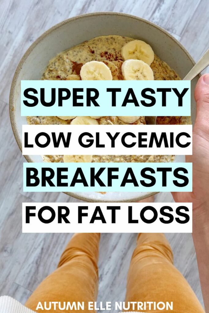 low glycemic breakfasts pinterest