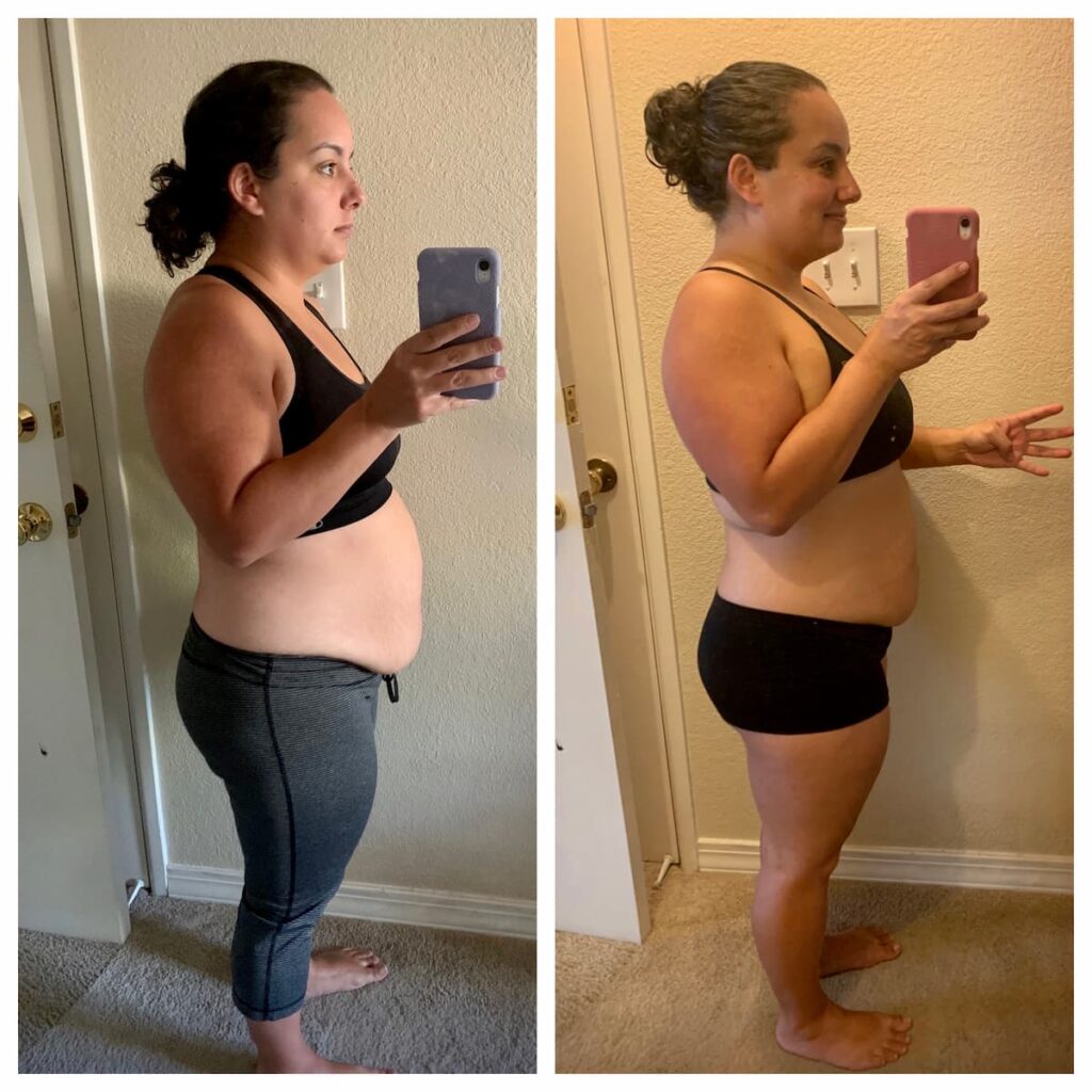 macie before and after weight loss