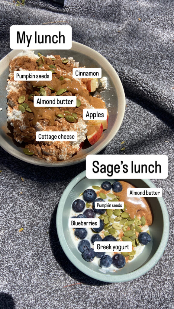 two lunches for weight loss postpartum