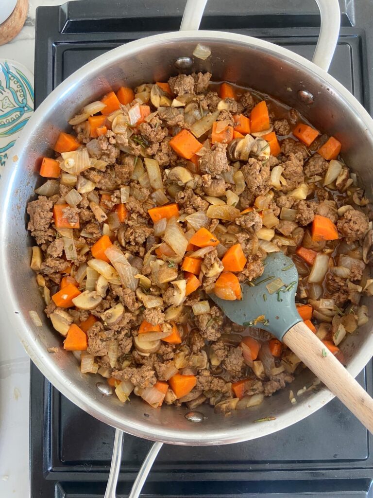 healthy shepherds pie filling