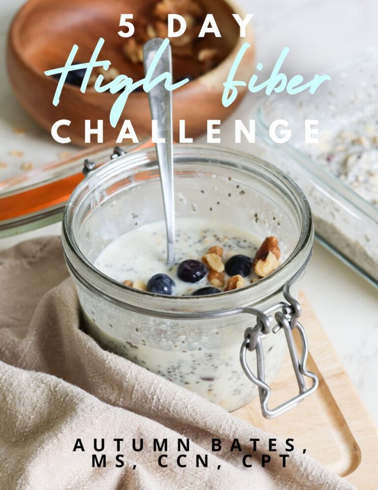 high fiber meal plan challenge front page by autumn bates