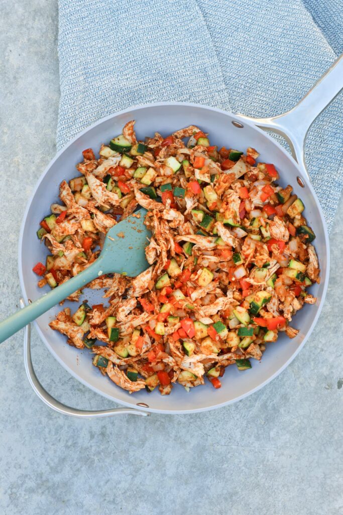 healthy chicken enchiladas filling