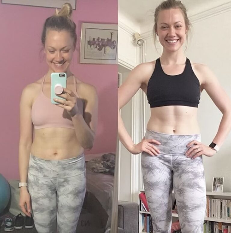 woman's one week intermittent fasting results