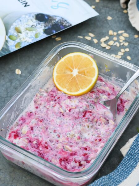 high protein overnight oats