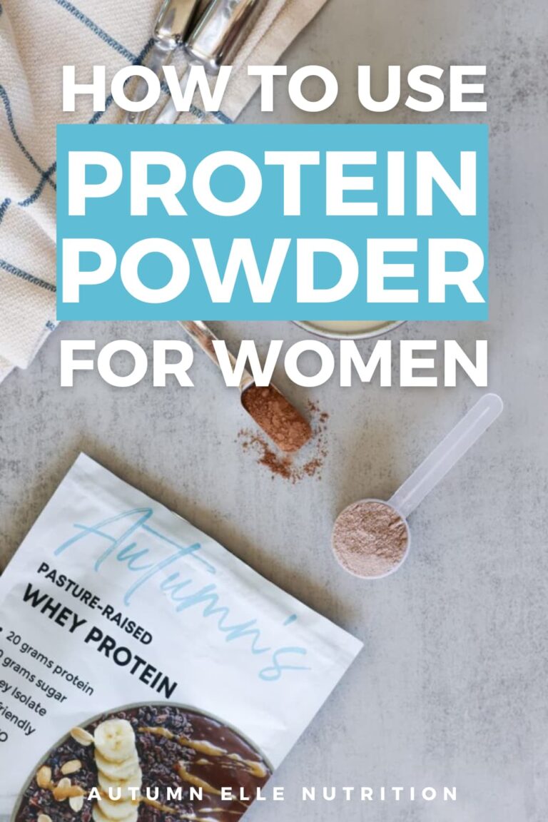 How To Use Protein Powder | The Easy Starter Guide For Women