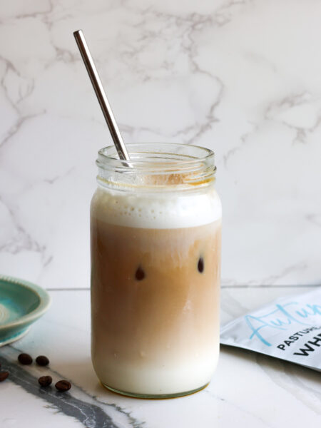 iced protein coffee