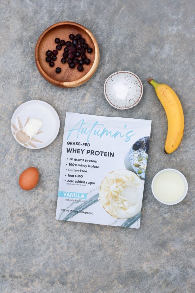 blueberry lemon protein pancakes ingredients