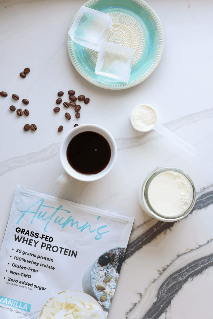 iced protein coffee ingredients