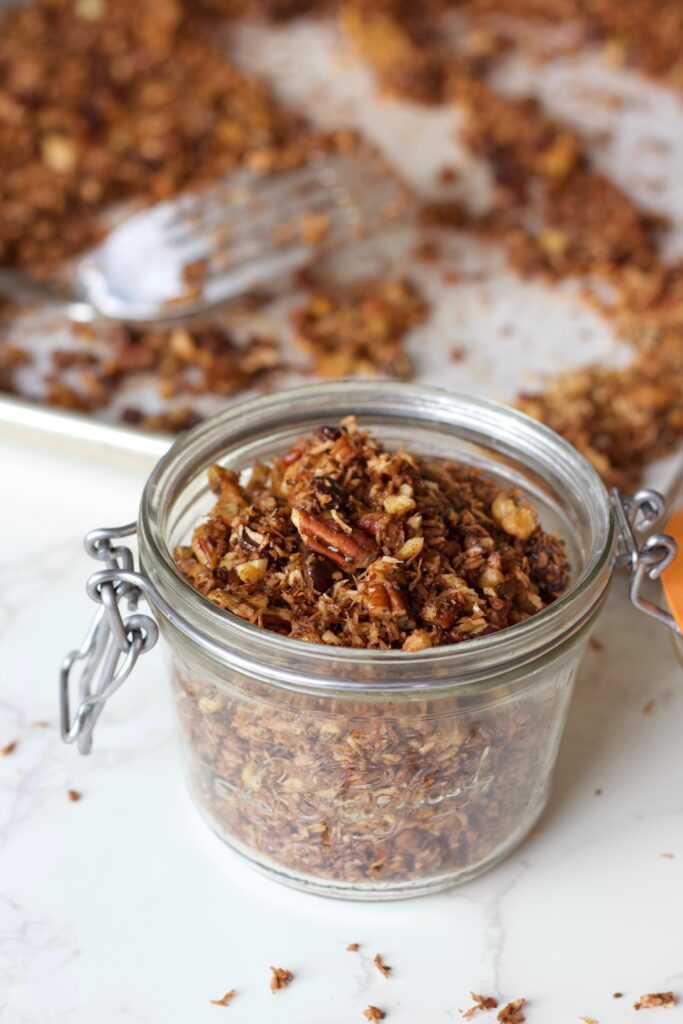 cinnamon chocolate granola